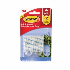 3M Command 17091CLR KCK Şeffaf Orta Askı