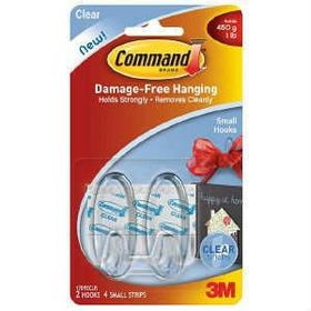 3M Command 17091CLR KCK Şeffaf Orta Askı