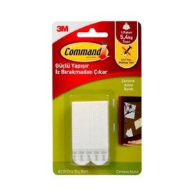 3M Command 17201-4PK Orta Boy Cırt Cırt Bant