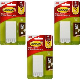 3M Command 17206 3 Paket Büyük Boy Cırt Bant