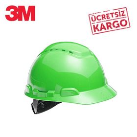 3M H700 Yeşil Hdpe Mandallı Baret