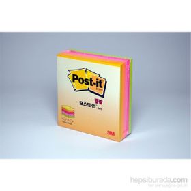 3M Post-it Neon Renkler Yapışkanlı Not Kağıdı
