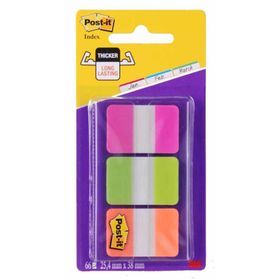 3M Post-it Yapışkanlı Sert Seperatör 3 Renk Not Kağıdı