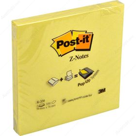 3M Post-it Z Sarı Yapışkanlı Not Kağıdı