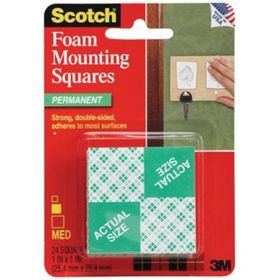 3M Scotch 111 Çift Taraflı Yapışkan Kareler