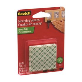 3M Scotch 111 Çift Taraflı Yapışkan Kareler