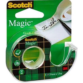 3M Scotch Kesicili 19 mm x 7.5 m Kampanya Kristal Bant