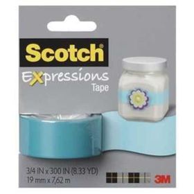 3M Scotch Mavi Renkli Dekoratif Bant