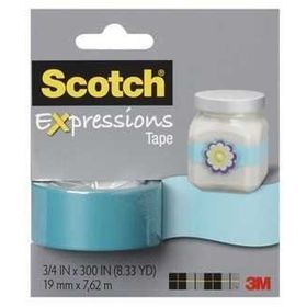 3M Scotch Mavi Renkli Dekoratif Bant