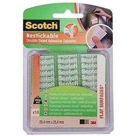 3M Scotch R100 18 adet Çift Taraflı Bant