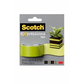 3M Scotch Yeşil Renkli Dekoratif Bant
