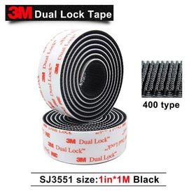 3M SJ3551 Dual Lock 25 cm Yapışkanlı Cırt