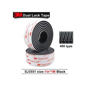 3M SJ3551 Dual Lock 25 cm Yapışkanlı Cırt