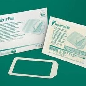 3M Tegaderm 1628 15x20 cm Su Geçirmez Film Yara Örtüsü Şeffaf Pu Dövme Bandı