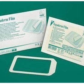 3M Tegaderm 1628 15x20 cm Su Geçirmez Film Yara Örtüsü Şeffaf Pu Dövme Bandı