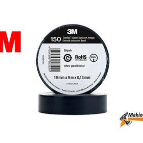 3M Temflex 150 19 mm 9 m İzole Bant