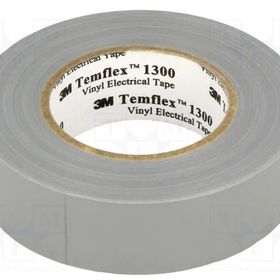 3M Temflex İzole 18 mm 1300E Gri Elektrik Bandı