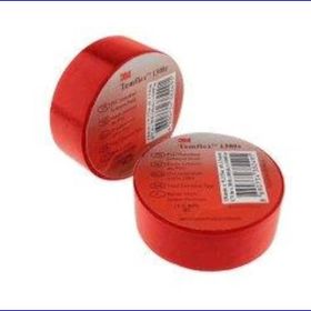 3M Temflex İzole 18 mm 1300E Kırmızı Elektrik Bandı