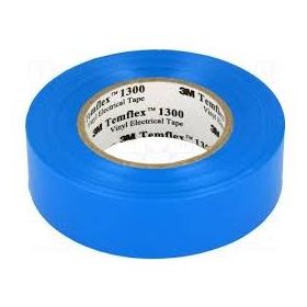 3M Temflex İzole 18 mm 1300E Mavi Elektrik Bandı