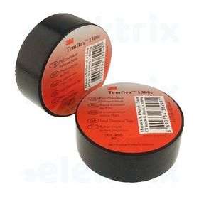 3M XZ004602904 1300E Siyah Temflex Pvc Bant