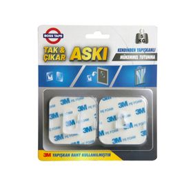 3M Yapıştırıcılı Tak Çıkar Yapılabilen Geçmeli Askı