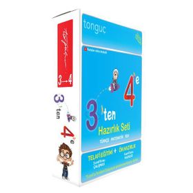3'ten 4'e Hazırlık Seti-Tonguç Yayınları