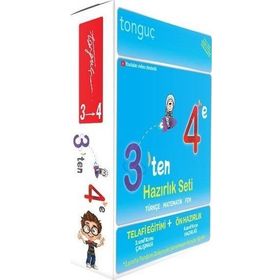 3'ten 4'e Hazırlık Seti-Tonguç Yayınları