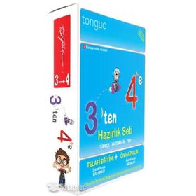 3'ten 4'e Hazırlık Seti-Tonguç Yayınları