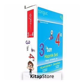 3'ten 4'e Hazırlık Seti-Tonguç Yayınları