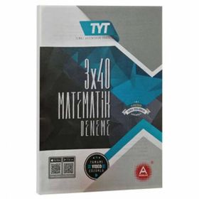 3x40 Çıkmış Soru Matematik Denemesi - A Yayınları