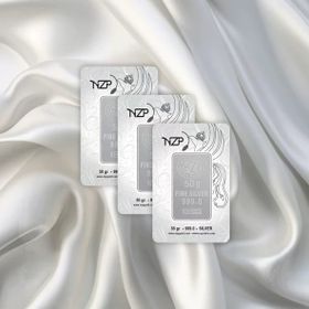 3X50 gr Külçe Gümüş