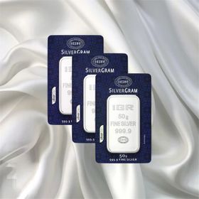3X50 gr Külçe Gümüş