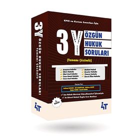 3y Özgün Hukuk Soruları - 4t Yayınları