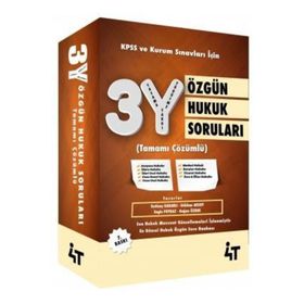 3y Özgün Hukuk Soruları - 4t Yayınları
