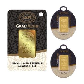 4.5 gr 24 Ayar Külçe Altın
