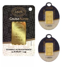 4.5 gr 24 Ayar Külçe Altın