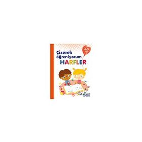 4-5 Yaş Çizerek Öğreniyorum Harfler - Uçanbalık Yayınları