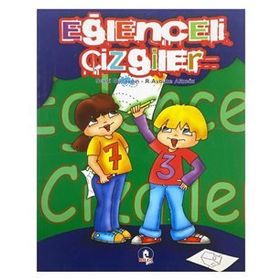 4-5 Yaş Eğlenceli Çizgiler Kitabı-Bilgi Evim Yayınları