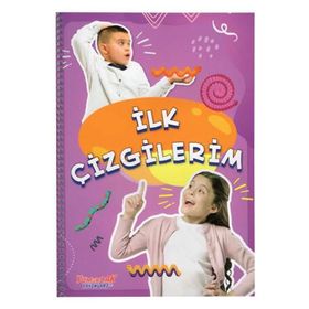 4-5 Yaş İlk Çizgilerim Kitabı Yumurcak Yayınları