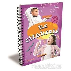 4-5 Yaş İlk Çizgilerim Kitabı Yumurcak Yayınları