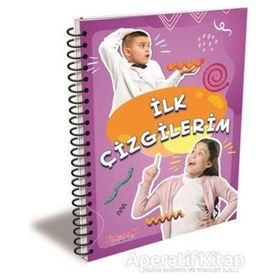 4-5 Yaş İlk Çizgilerim Kitabı Yumurcak Yayınları