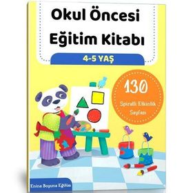 4-5 Yaş Okul Öncesi Eğitim Kitabı