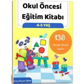 4-5 Yaş Okul Öncesi Eğitim Kitabı