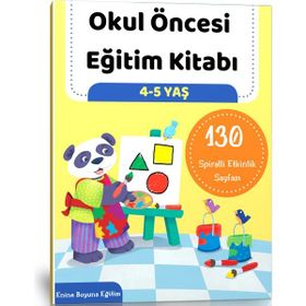 4-5 Yaş Okul Öncesi Eğitim Kitabı
