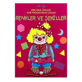 4-5 Yaş Renkler Ve Şekiller Kitabı-Şiir Çocuk Yayınları