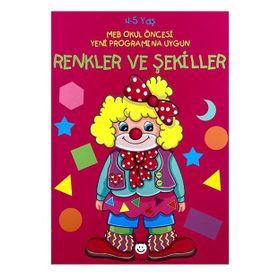4-5 Yaş Renkler Ve Şekiller Kitabı-Şiir Çocuk Yayınları
