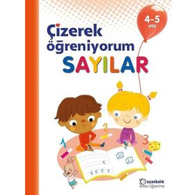 4-5 Yaş Sayılar Çizerek Öğreniyorum-Tudem Yayınları
