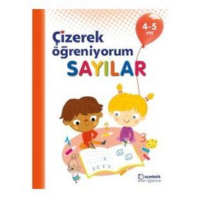 4-5 Yaş Sayılar Çizerek Öğreniyorum-Tudem Yayınları