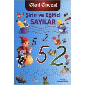 4-5 Yaş Şirin ve Eğitici Sayılar Kitabı Parıltı Yayınları