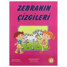 4-5 Yaş Zebranın Çizgileri Çizgi Çalışmaları İlk Adım Yayınları